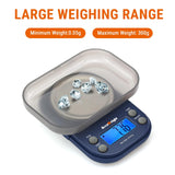 AccuWeight 255 Mini Digital Pocket Weight Scale with Backlight LCD Display 300g/0.01g with Tare and Calibration in Pakistan