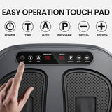 RENPHO Vibrating & Rolling Shiatsu Foot Massager with Remote Control, 2 Programs, 3 Auto Modes for Pain Relief - Imported from UK