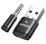 UGREEN CM668 USB Bluetooth 5.3 Transmitter APTX HD 3.5mm Audio Adapter, Plug & Play for PS4 PS5 Switch Gaming Mac - Imported from UK
