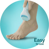 Scholl Velvet Smooth Electronic Foot Care System, Pedicure Foot File for Hard Skin & Callus Removal - Imported from UK