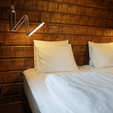 AUKEY LED Desk Lamp, Foldable Portable Wireless USB Rechargeable Table Lamp with 3 Modes Dimmable (Container Product Without Box) - Imported from UK