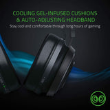 Razer Nari Ultimate Wireless 7.1 Surround Sound Gaming Headset THX Audio & Haptic Feedback Auto-Adjust Headband Chroma RGB Retractable Mic (Without Wireless Receiver)- Imported from UK