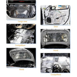 Car Sound Deadening Mat 200cm*50cm*10mm, Self Adhesive Van Insulation, Car Sound Proofing, Proof Insulated Moistureproof Waterproof, Car Noise Control Acoustic Dampening Mat (Container Product Without Box) - Imported from UK