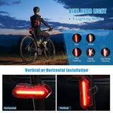 Omeril LD320 Bike Light Set, USB Rechargeable Light with 300LM Waterproof Front Headlight & 100LM Tail Light, Adjustable 6 Lighting Modes, Cycling Lights for Road & Mountain, Easy to Fit - Imported from UK