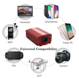 BESTEK® 300W Pure Sine Wave Power Inverter with 4.2A Dual USB Ports & 1 AC Socket, 12V-220V Converter for Car, Truck - Imported from UK