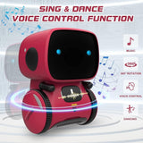 GILOBABY AT. Robot, Kid Intelligent Smart Robotic Toy with Voice Control & Touch Sense, Dance Sing Walk, Record & Repeat - Imported from UK