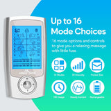 Easy@Home AS1080-16AB Rechargeable TENS Unit + EMS Muscle Stimulator in Pakistan