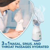 Vicks Sinus Inhaler Suitable During Coughs Colds or Blocked Noses Adjustable Steam Control Automatic Shut Off - Imported from UK