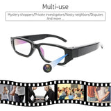 Ourlife HD 1080P Camera Eyeglasses, HD 1080P Spy Hidden Camera Glasses, Portable Video Recorder for Indoor/Outdoor, Built-in 8GB Memory Card - Imported from UK