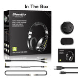Bluedio A (Air) Stylish Wireless Bluetooth 4.1 Headphones with Mic - Imported from UK