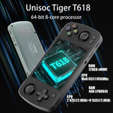 ANBERNIC RG405M Handheld Game Console, Aluminum Alloy CNC Android 12 System 4.0" IPS Touch Screen with 128G TF Card & 3172 Games - Imported from UK