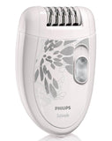 Philips Satinelle Epilator with 1 Extra Attachment, Compact Hair Removal Device for Legs, HP6401/04 - Imported from UK