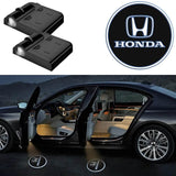 Honda Ghost Shadow Floor LED Light, Wireless Car Door Welcome Laser Projector Logo Ghost Shadow Light, Car Styling Accessories, Pack of 2 Pcs - Imported from UK