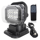 Willpower 50W 360° Rotating Remote Control LED Searchlight Work Light 12-24V Spotlight for Off Road SUV, ATV, Trucks, Boats, Home, Farm Field, Protection Emergency Lighting & More - Imported from UK