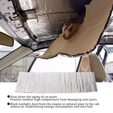 Car Sound Deadening Mat 200cm*50cm*10mm, Self Adhesive Van Insulation, Car Sound Proofing, Proof Insulated Moistureproof Waterproof, Car Noise Control Acoustic Dampening Mat (Container Product Without Box) - Imported from UK
