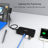 ICZI 7-in-1 Multifunctional Surface Docking Station for Microsoft Surface 3, Surface Pro 3 & 4  w/HDMI DisplayPort USB Ethernet Audio (Amazon Container Product as it is, No Warranty, No Guarantee, No Return, No Exchange) - Imported from UK