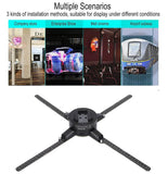 Z7H 3D Hologram Fan Projector for Advertising Displayc1600x576 Resolution (51cm) 3D Holographic Fan Support WIFI Connection for Shops Bars Advertising Sign - Imported from UK