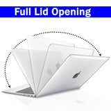 MOSISO Plastic Hardshell Case Keyboard Cover & Screen Protector for MacBook Air 13" - Imported from UK