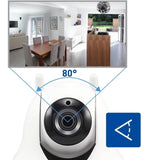 Swann Wi-Fi Pan & Tilt Security Camera, 1080p Full HD with Audio & Remote Control via App - Imported from UK