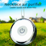 Sorbo Portable Wearable Rechargeable Negative Ion Air Purifier/Odor Eliminator/Remove Smoke Dust/Low Noise for Fresh & Filtered Air Adults & Kids in Pakistan