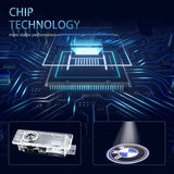 Car Ghost Shadow Welcome Light for BMW, 2 pcs Projector LED Logo Light - Imported from UK