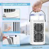 CAROLX Portable Air Conditioner 14 Inch Tower Fan, Turbo Sensor Cooling, 3 Speed Super Quiet Desk Air Cooling Fan For Personal Use & Small Room - Imported from UK