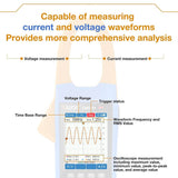 OWON Bluetooth Clamp Meter + Scope, 1000V AC/DC Voltage Tester 1000A Current Test with 1MHz Oscilloscope Multimeter 3 in 1 Functions Clamp Meter with 2.8" IPS LCD Display - Imported from UK