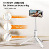 Premium material selfie stick with smartphone holder