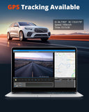 smart dash cam with speed tracking GPS