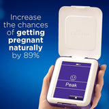 Clearblue Advanced Fertility Monitor To Test For Ovulation & Pregnancy, 1 Touch Screen Monitor with 2 Test Sticks - Imported from UK