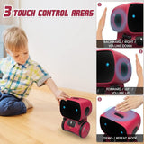 GILOBABY AT. Robot, Kid Intelligent Smart Robotic Toy with Voice Control & Touch Sense, Dance Sing Walk, Record & Repeat - Imported from UK