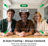 UGREEN FineCam Pro 4K 2K 30fps AF USB Ultra-High-Definition AI Smart Webcam, AI Function Built-In, Privacy Cover Supports, Both Portrait And Landscape Modes Camera For Computer Meeting, Live Streaming, Conference Zoom Meeting & Video Calls in Pakistan