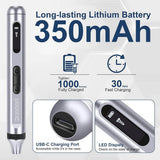 Precise Electric Screwdriver Set with 16 Bits, Type-C Charging, Rechargeable Portable Repair Tool Kit for Phone Camera Laptop Watch - Imported from UK