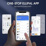 ELLIPAL Titan Mini Air-gapped & Internet Isolated Security Crypto Wallet, 10000 Coins & Token, Anti-Disassemble & Tamper Cold Wallet, Cold Storage for BTC / XRP / ETH / XLM / USDT / LTC - Imported from UK