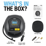 Ring RTC500 12V Digital Tyre Inflator with Auto Stop & LED Light - Imported from UK