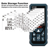 DTAPE DT100 Laser Distance Meter, 100M Portable Handheld Tool - Imported from UK