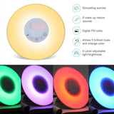 AMIR Wake-Up Light Alarm Clock, (7 Sound 5 Colour) Night Light with Sunrise Simulation FM Radio, Touch Control Multi-Functional, 4-Brightness Levels - Imported from UK