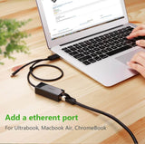 Ugreen USB 2.0 Adapter With Integrated OTG to LAN 10/100MBPS - Imported from UK