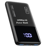 INIU 10500mAh Power Bank 20W Fast Charging Portable Charger with Phone Holder, External Battery Pack - Imported from UK