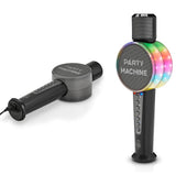 Singing Machine Wireless Karaoke Microphone for Kids &amp; Adults, Portable Handheld Bluetooth Party Machine Mic with Speaker &amp; Voice Changer Effect - Imported from UK