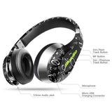 Bluedio A (Air) Stylish Wireless Bluetooth 4.1 Headphones with Mic - Imported from UK