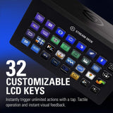 Elgato Stream Deck XL Advanced Studio Controller With 32 Macro Keys, Trigger Actions in Apps & Software Like OBS, Twitch, YouTube & More, Works with Mac & PC - Imported from UK