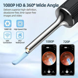 Ear Wax Removal Tool with WiFi & 1080P HD Camera, Wireless Ear Wax Cleaner with 6 LED Light for Kids Adults Pets (New Version) - Imported from UK