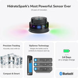 HidrateSpark PRO 21oz Smart Water Bottle, Insulated Stainless Steel, Tracks Water Intake with Bluetooth, LED Glow Reminder When You Need to Drink, Chug Lid - Imported from UK