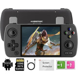 ANBERNIC RG405M Handheld Game Console, Aluminum Alloy CNC Android 12 System 4.0" IPS Touch Screen with 128G TF Card & 3172 Games - Imported from UK