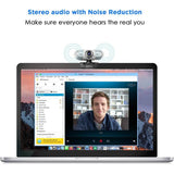 papalook PA452 Full HD 1080P Webcam with Microphone, Plug & Play USB Web Camera for Video Calling Online Class YouTube Zoom Meeting Teams, etc - Imported from UK