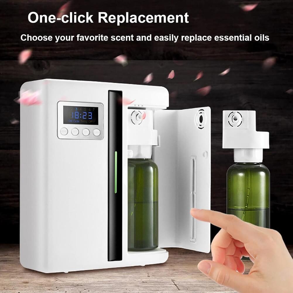 Commercial Aroma Diffuser 2-in-1 Bluetooth, Wall Mounted Scent Machine ...