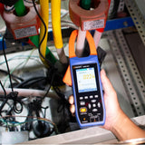 OWON Bluetooth Clamp Meter + Scope, 1000V AC/DC Voltage Tester 1000A Current Test with 1MHz Oscilloscope Multimeter 3 in 1 Functions Clamp Meter with 2.8" IPS LCD Display - Imported from UK