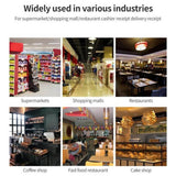 Dongwei H22 Portable 58mm Thermal Bluetooth Receipt Printer for Supermarket Shopping Mall Restaurant & More - Imported from UK