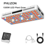 Phlizon 1500W COB Series LED Plant Grow Light Full Spectrum Indoor Plants Light Growing Lamp - Imported from UK